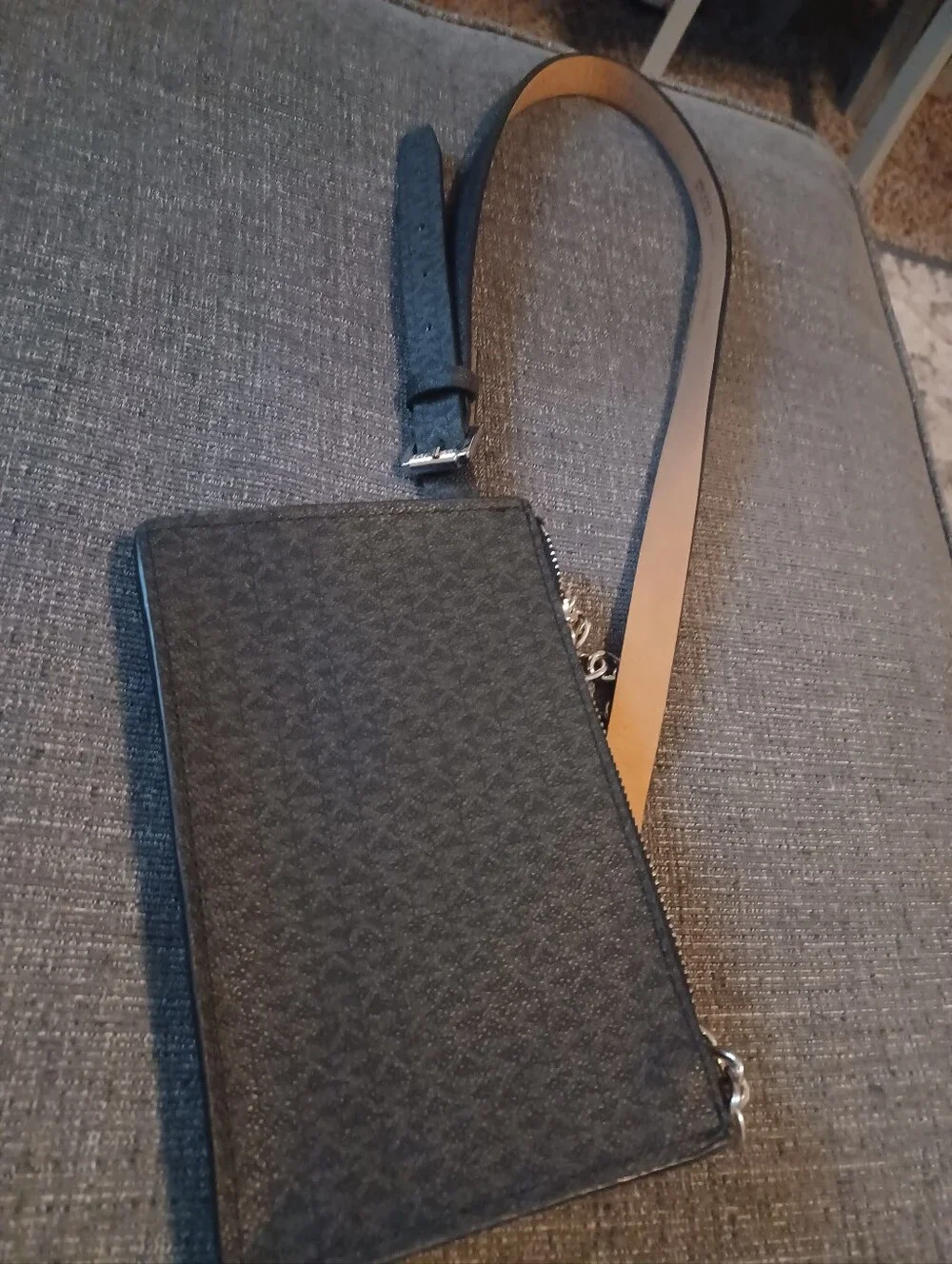 Michael Korrs Black Waist Bag